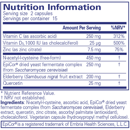 Pure Encapsulations PureDefense 30 Capsules