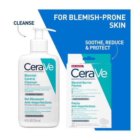CeraVe Blemish Barrier Patches For Blemishes & Redness 22 Pack