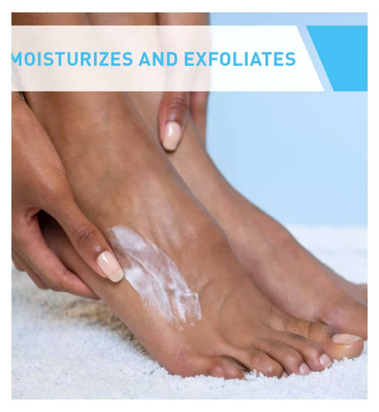 CeraVe SA Renewing Foot Cream with Salicylic Acid for Dry, Rough Feet, 88ml