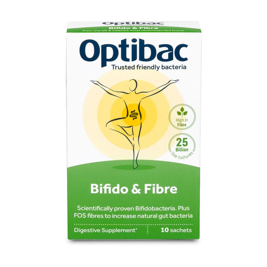 Optibac Bifido & Fibre 10 Sachets