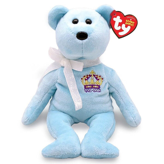 TY Beanie Babies 15cm Soft Toy Queen Elizabeth II Bear ✅BRAND NEW READY TO SHIP✅