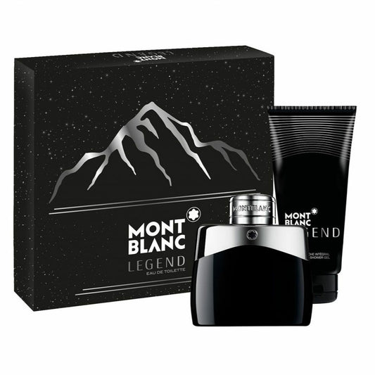 Mont Blanc Legend Gift Set 50ml EDT Spray & 100ML Shower Gel