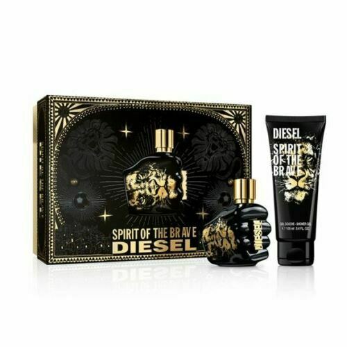 Diesel Spirit of the Brave Gift Set 50ml EDT Spray & 100ML Shower Gel