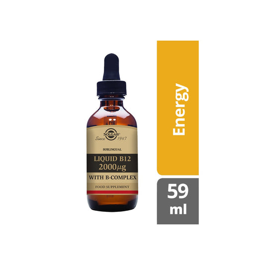 Solgar® Liquid B12 2000 µg with B-Complex - 59 ml