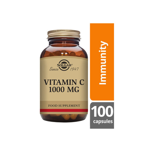 Solgar® Vitamin C 1000 mg Vegetable Capsules - 100 Pack