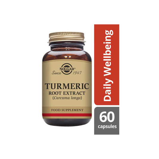 Solgar® Turmeric Root Extract Vegetable Capsules - Pack of 60