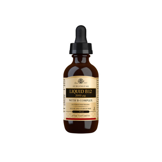 Solgar® Liquid B12 2000 µg with B-Complex - 59 ml