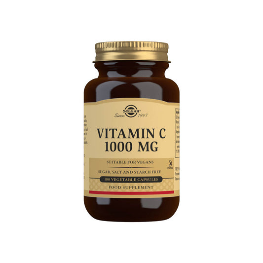 Solgar® Vitamin C 1000 mg Vegetable Capsules - 100 Pack