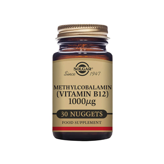 Solgar® Methylcobalamin (Vitamin B12) 1000 µg Nuggets - Pack of 30