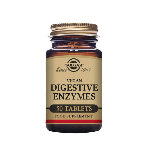Solgar® Vegan Digestive Enzymes Tablets - Pack of 50