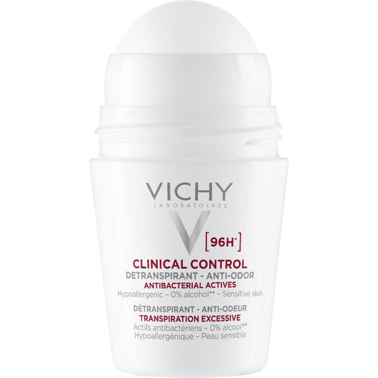 Vichy 96hr Clinical Control Detranspirant Deodorant 50ml
