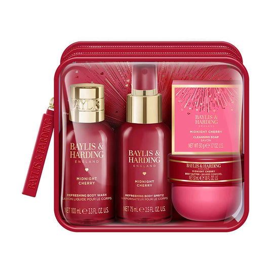 Baylis & Harding Midnight Cherry Wash Bag