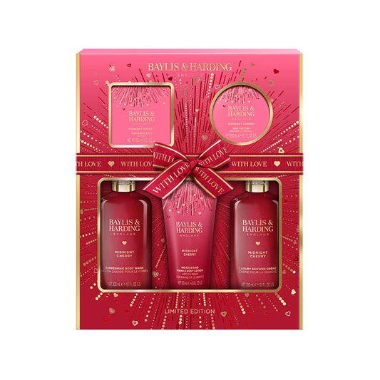 Baylis & Harding Midnight Cherry Pamper Set