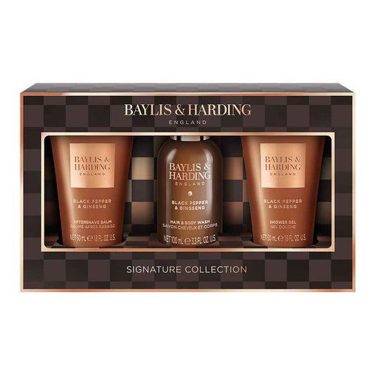 Baylis & Harding Black Pepper Luxury Mini Trio
