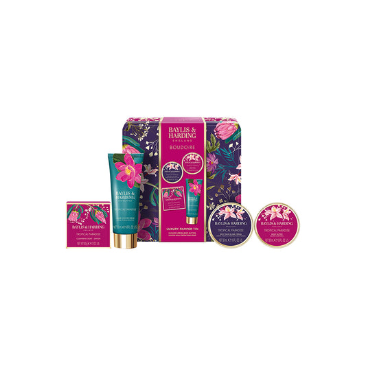 Baylis & Harding Boudoire Tropical Paradise Luxury Pamper Tin