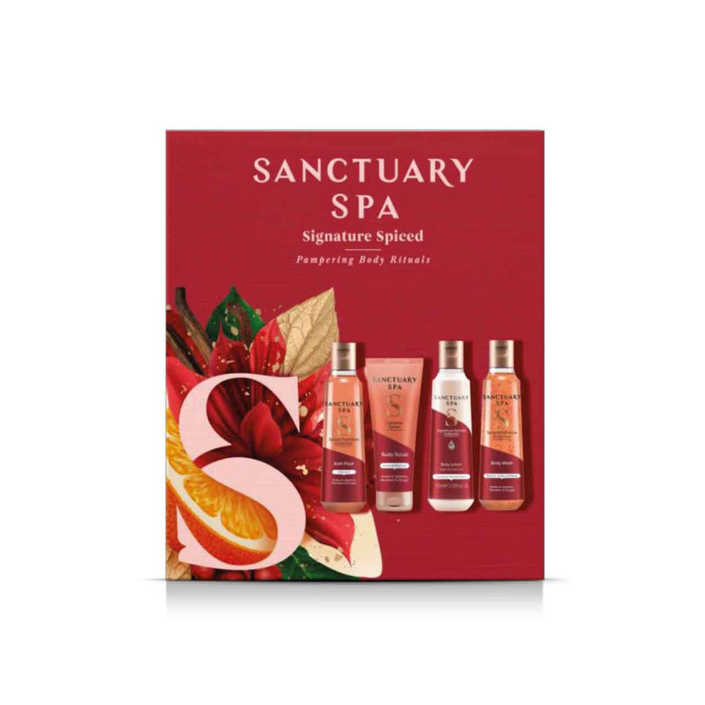 Sanctuary Spa Signature Spiced Pampering Body Rituals โ Questmoor Pharmacy