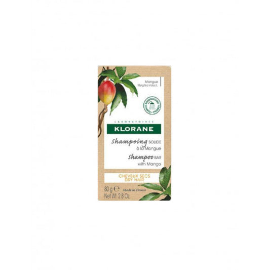 Klorane Nourishing Soild Shampoo with Mango for Dry Hair 80g