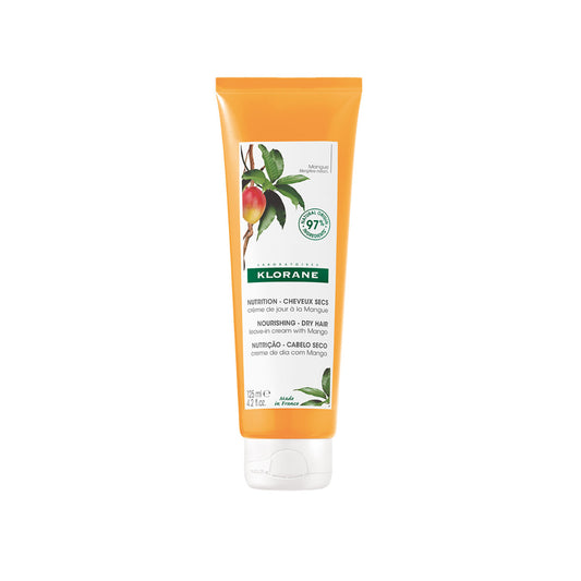 Klorane Nourishing Leave-In Cream with Mango for Dry Hair 125ml