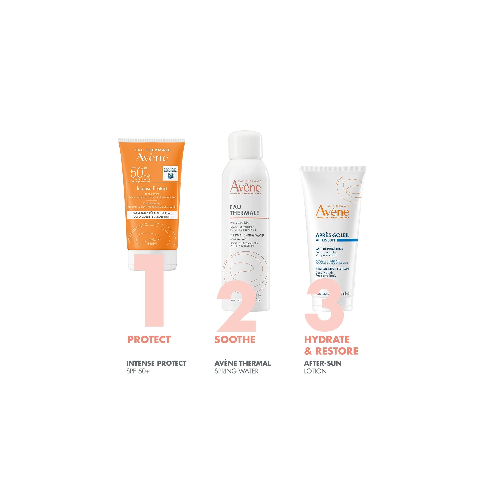 Avène Intense Protect SPF 50+ Sun Cream for Very Sensitive Skin 150 ml