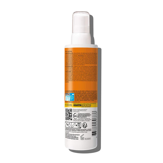 La Roche Posay Invisible Spray for Body SPF50+ 200ml
