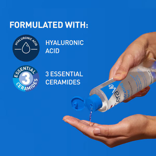 CeraVe Hydrating Toner 200ml with Hyaluronic Acid, Niacinamide & 3 Essential Ceramides for Normal to Dry Skin