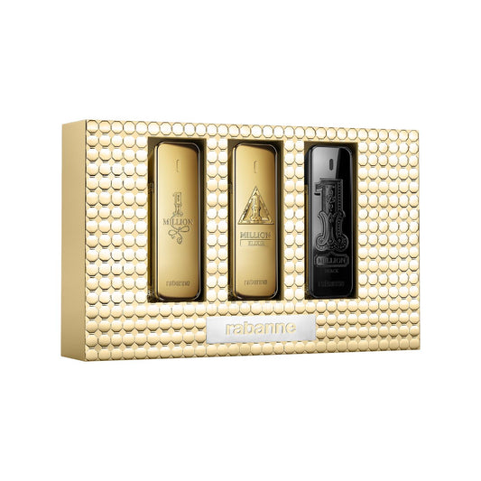 Rabanne 1 Million EDT, Elixir & Black Mini Gift Set