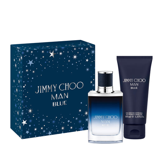 Jimmy Choo Man Blue Gift Set 50ml EDT Spray & 100ml Shower Gel