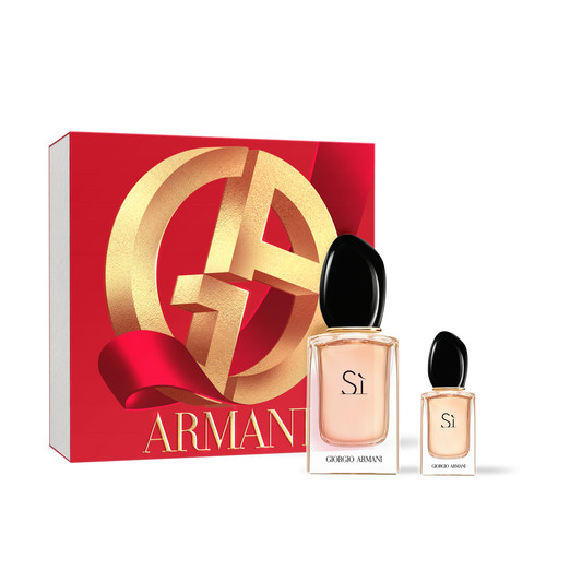 Giorgio Armani Si Gift Set 30ml EDP & 7ml EDP Travel Spray