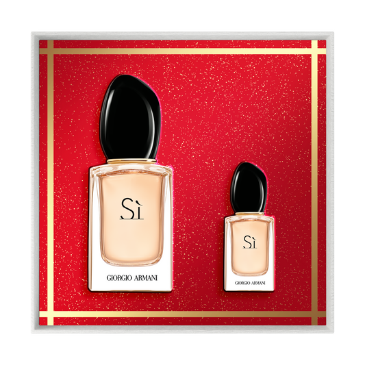 Giorgio Armani Si Gift Set 30ml EDP & 7ml EDP Travel Spray