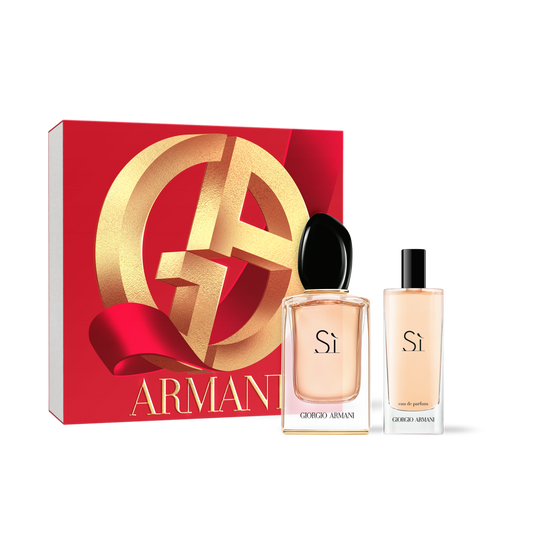Armani Si Gift Set 50ml EDP Spray & 15ml Travel Spray