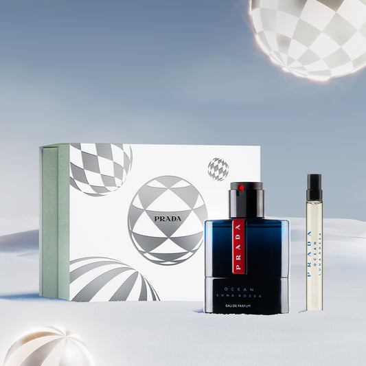 Prada Luna Rossa Ocean 50ml EDP & 10ml Travel Spray Gift Set