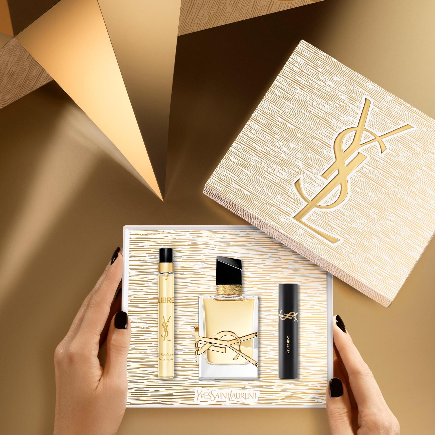 YSL Libre 50ml EDP, 10ml Travel Spray & Mini Mascara Gift Set