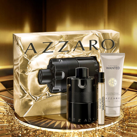 Azzaro The Most Wanted 50ml EDP Intense & 10ml Travel Spray Gift Set