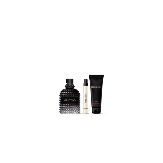 Valentino Born in Roma Uomo 100ml EDT, 75ml Shower Gel & 10ml Travel Spray Gift Set