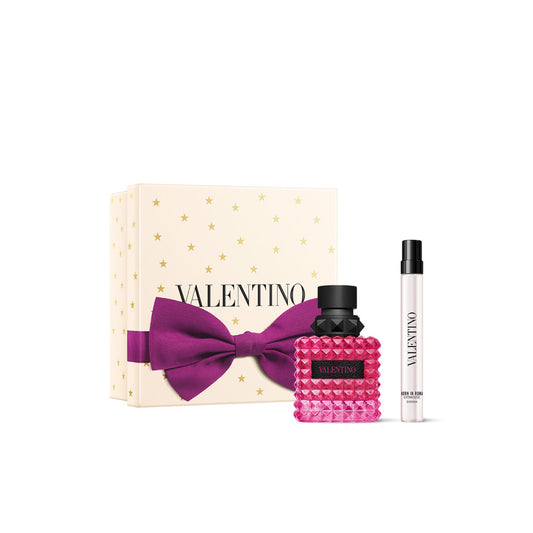 Valentino Born in Roma Donna Extradose 50ml Parfum & 10ml Travel Spray Gift Set