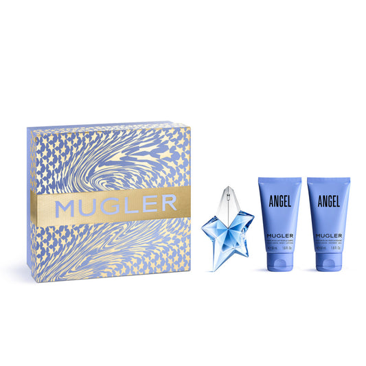 Mugler Angel 25ml EDP, 50ml Body Lotion & Shower Gel Gift Set