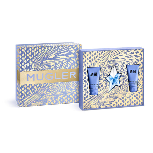 Mugler Angel 25ml EDP, 50ml Body Lotion & Shower Gel Gift Set