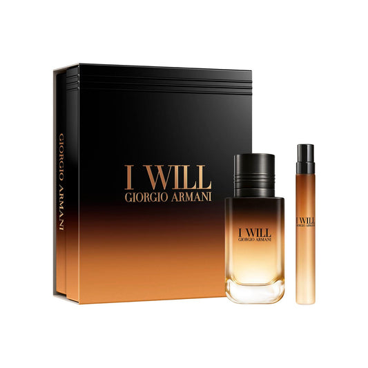 Giorgio Armani I Will 60ml EDP & 10ml Travel Spray Gift Set