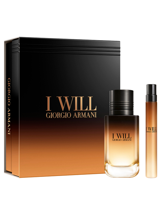 Giorgio Armani I Will 60ml EDP & 10ml Travel Spray Gift Set