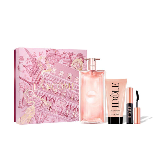 Lancome Idole 50ml EDP, 50ml Body Lotion & Mini Lash Gift Set