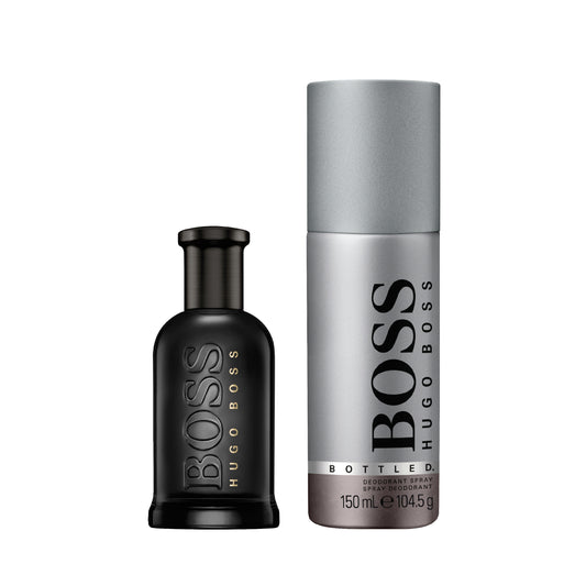 Hugo Boss Bottled Gift Set 50ml Parfum & 150ml Deodorant Spray