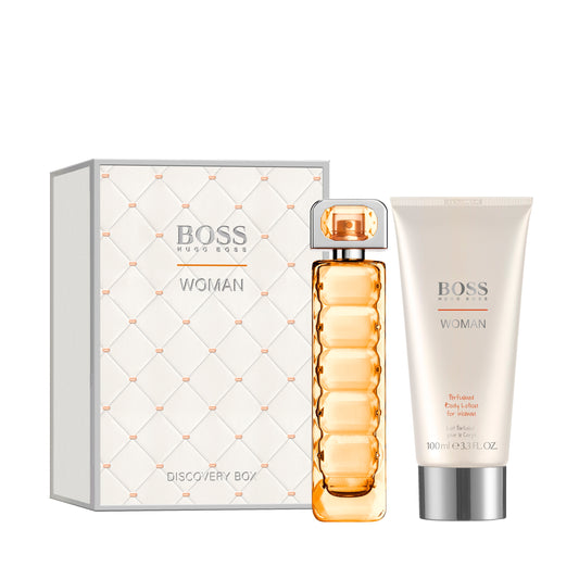 Hugo Boss Orange Woman 50ml EDT Spray & 100ML Body Lotion Gift Set