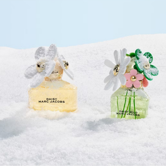Marc Jacobs Daisy Wild Eau De Parfum For Women And Body Lotion Trio Gift Set 100ml, 10ml & 75ml