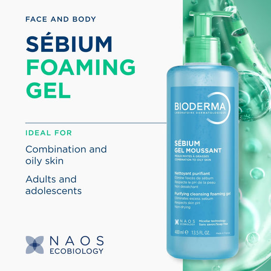 Bioderma Sebium Foaming Gel 400ml