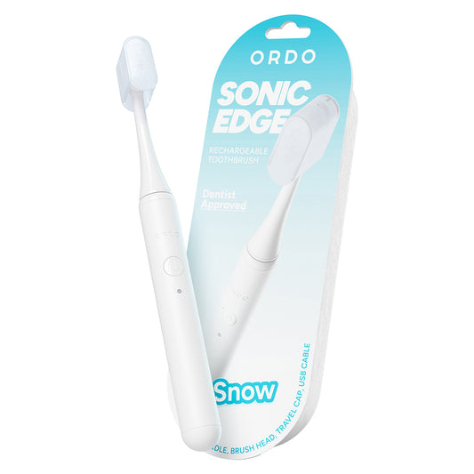 Ordo Sonic Edge Rechargeable Electric Toothbrush - Snow