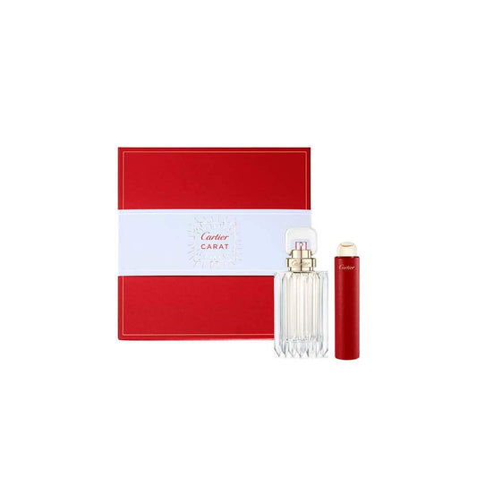 Cartier Carat Gift Set 100ML EDP & 15ML EDP Travel Spray