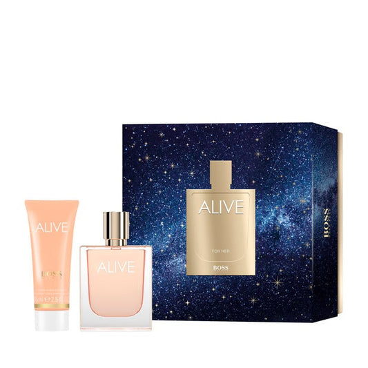 Hugo Boss Alive Gift Set 50ml EDP & 75ml Body Lotion