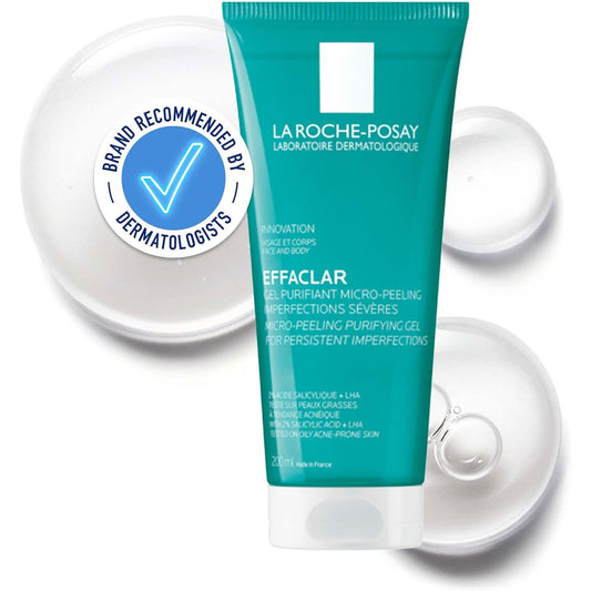 La Roche-Posay Effaclar Micro-peeling Purifying Gel Wash 200ml