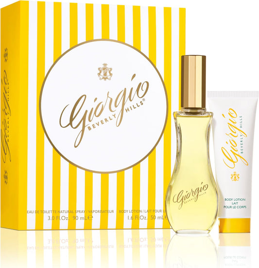 Giorgio Beverly Hills 90ml EDT & 50ml Body Lotion Gift Set