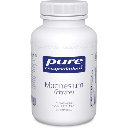 Pure Encapsualtions Magnesium (Citrate) 90 Capsules